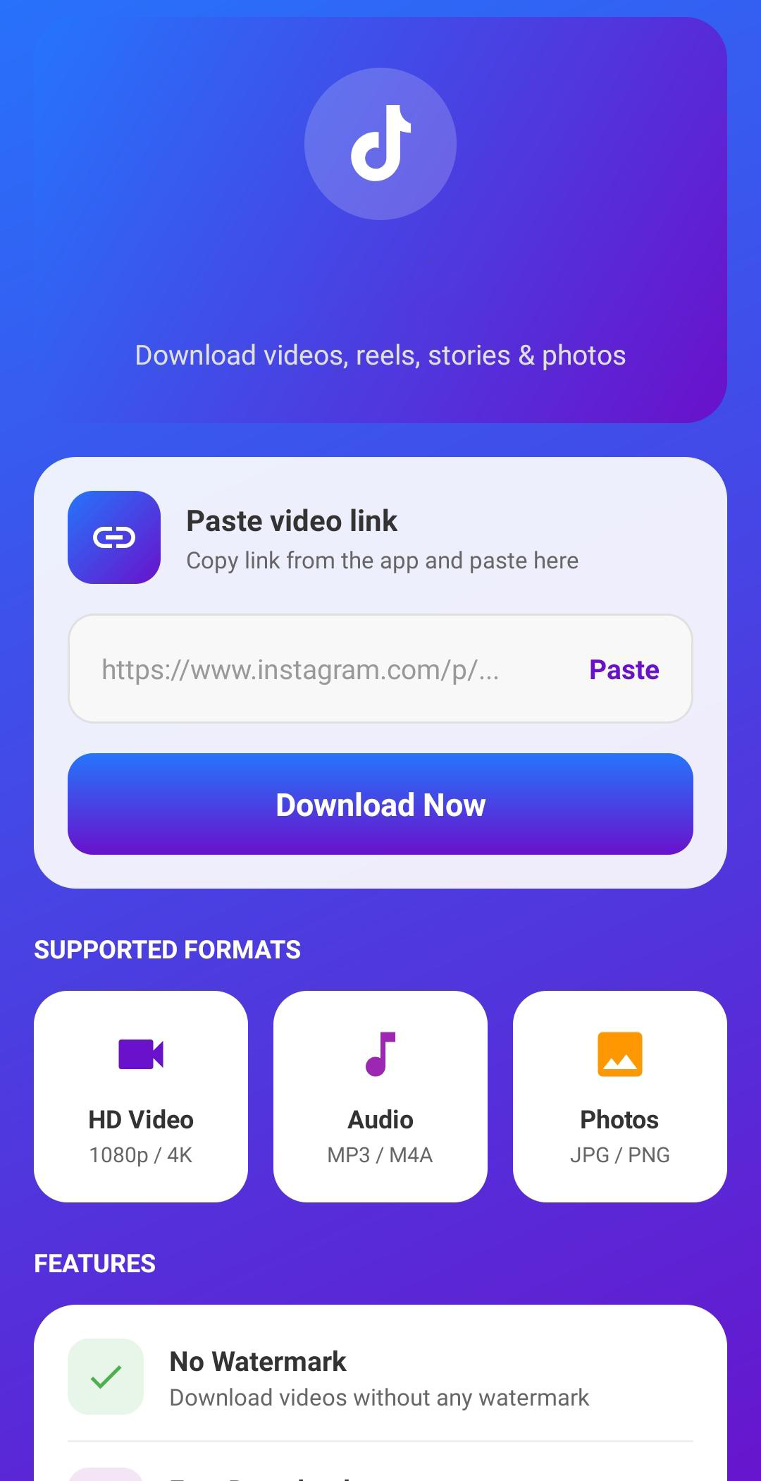 VFly TikTok Downloader